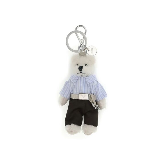 Prada Men Teddy Keychain